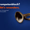 Altes Signalhorn aus Blech – Trompetenblech? Gibt's woanders. Chirurgische Instrumente bei SurgicMate
