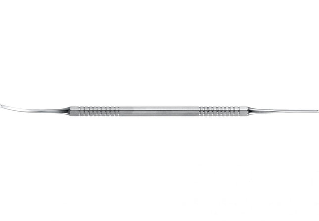 Produktfoto: Tamponstopfer schmal „Luniatschek“, 1,8 mm – Achtkantgriff, 17,5 cm, Kohler Medizintechnik
