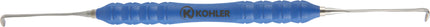 Produktfoto: Sinus-Lift Instrument Fig. 1, flexibel TRINOVO-P--griff blau--, Kohler Medizintechnik