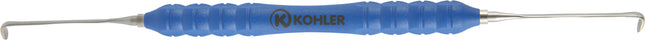 Produktfoto: Sinus-Lift Instrument Fig. 1, flexibel TRINOVO-P--griff blau--, Kohler Medizintechnik
