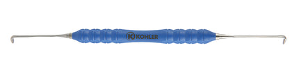 Produktfoto: Sinus-Lift Instrument Fig. 2, flexibel TRINOVO-P--griff blau--, Kohler Medizintechnik