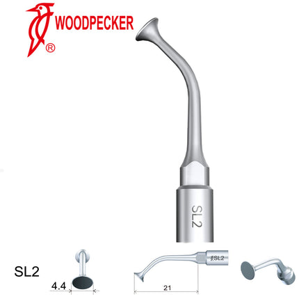 Produktfoto: Woodpecker SL2 Piezo Tip - Nasal Mucosa Separation (4th Gen), Woodpecker