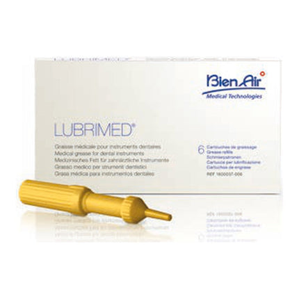 Produktfoto: Bien-Air Lubrimed, Packung à 6 Patronen, Bien-Air Dental, Art.-Nr. 1600037-006