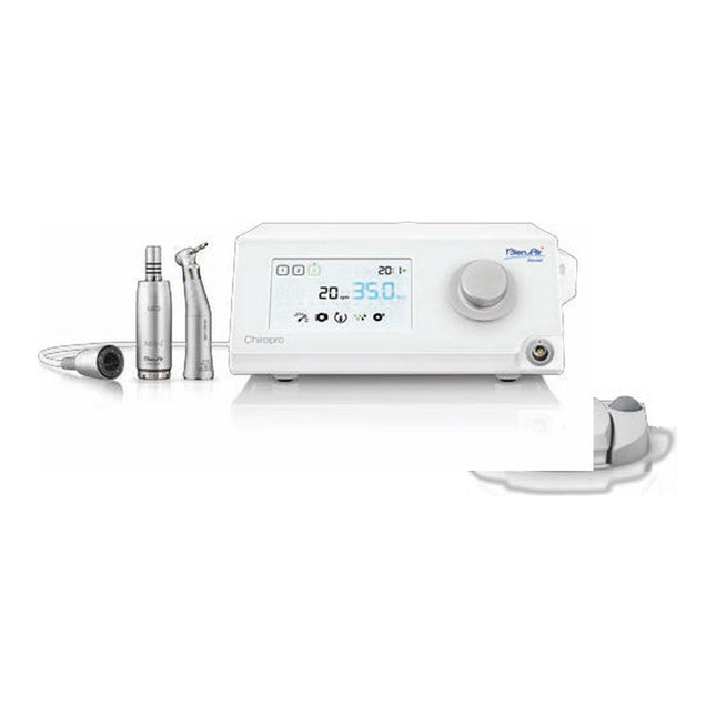 Produktfoto: Bien-Air Set Chiropro 3rd Gen mit Fußpedal mit Kabel + Winkelstück CA 20:1 L, Bien-Air Dental, Art.-Nr. 17007…