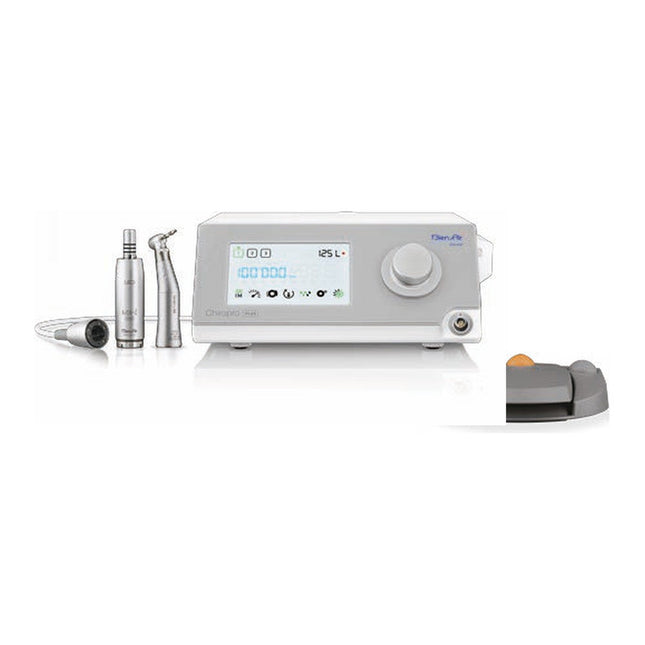 Produktfoto: Bien-Air Set Chiropro PLUS 3rd Gen mit kabellosem Fußpedal + Winkelstück CA 20:1 L, Bien-Air Dental, Art.-Nr.…