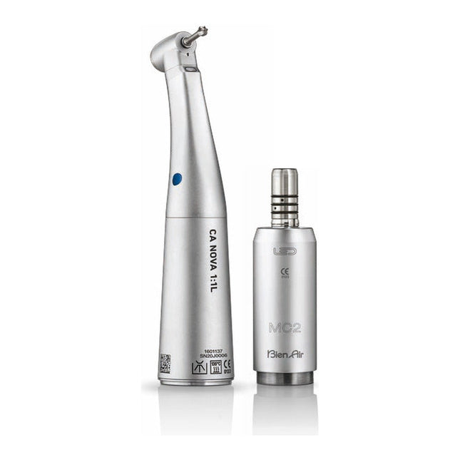 Produktfoto: Bien-Air Trade-In: Mikromotor MC2 LED + Winkelstück CA NOVA 1:1 L, Bien-Air Dental, Art.-Nr. 1600681-001 + 16…