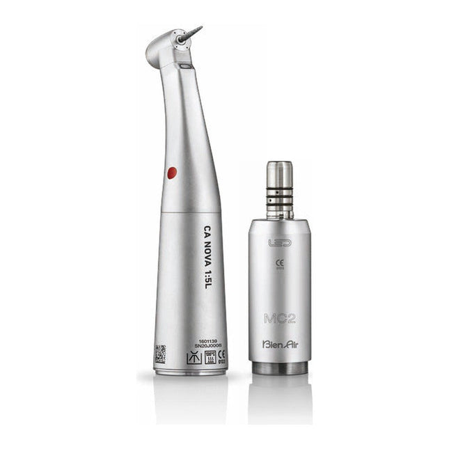 Produktfoto: Bien-Air Trade-In: Mikromotor MC2 LED + Winkelstück CA NOVA 1:5 L, Bien-Air Dental, Art.-Nr. 1600681-001 + 16…