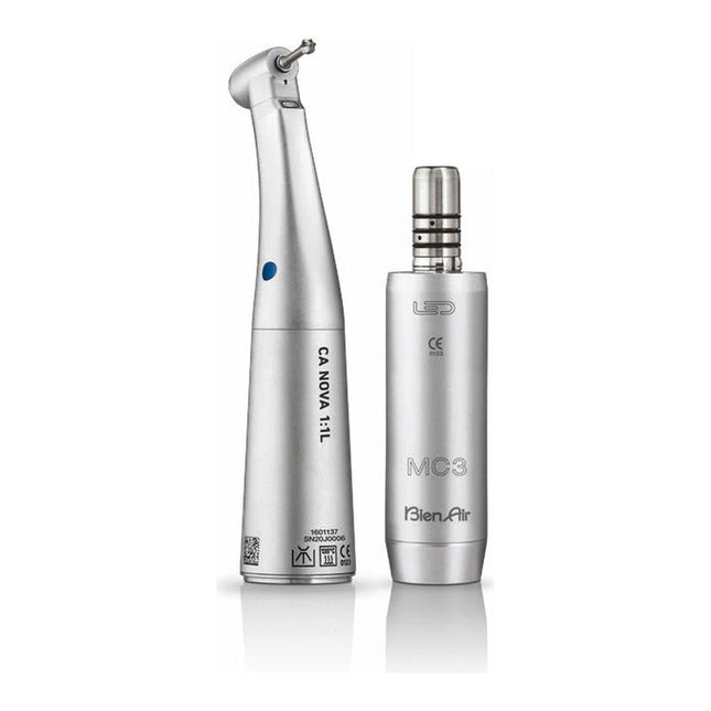 Produktfoto: Bien-Air Trade-In: Mikromotor MC3 LED + Winkelstück CA NOVA 1:1 L, Bien-Air Dental, Art.-Nr. 1600680-001 + 16…