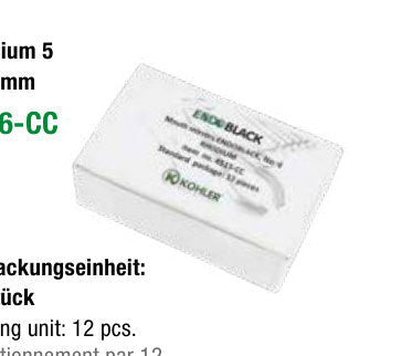 Produktfoto: Mundspiegel Nr. 5 ENDOBLACK, Kohler Medizintechnik, Art.-Nr. 4516-CC