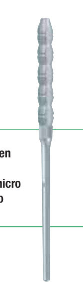 Produktfoto: Skalpellgriff für Mikroklingen, Spannzange 0,4 mm Schlitz, 14 cm, Griff TRINOVO, Kohler Art.-Nr. 6747