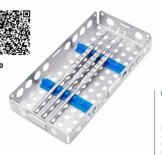 Produktfoto: Mikrochirurgischer Skalpellgriff TRINOVO für US-Mikroklingen, 14 cm, Spannzange 0,7 mm, Kohler Art.-Nr. 6789