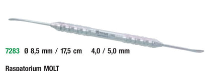 Produktfoto: Raspatorium TRINOVO-MOLT-4,0/5,0 mm-, Kohler Medizintechnik, Art.-Nr. 7283