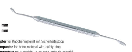Produktfoto: Mischspatel hohl/Stopfer 3mm mit Stop, Kohler Medizintechnik, Art.-Nr. 7290