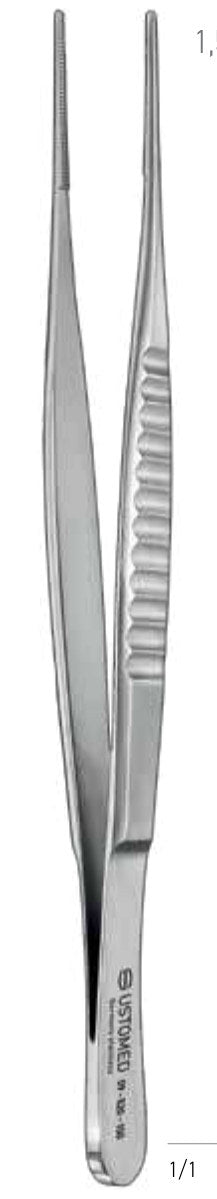 Produktfoto: DE BAKEY,atraum.Pinz.,15 cm, Maul 1,5 mm, Ustomed, Art.-Nr. 09-520-150