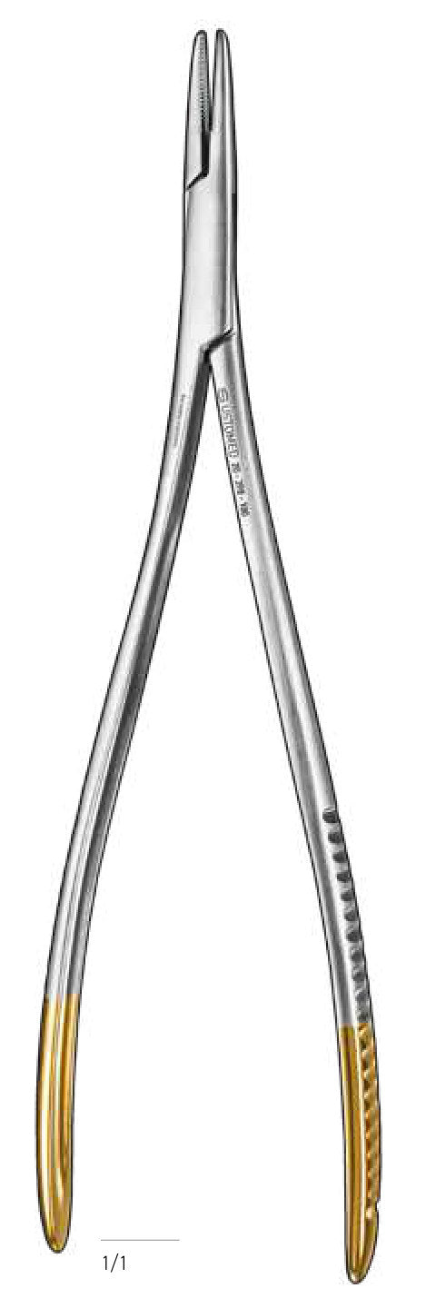 Produktfoto: TOENNIS, Nadelhalter, Hartmetall, 18 cm, Ustomed, Art.-Nr. 20-398-180