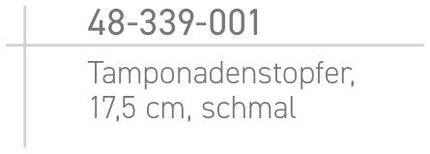 Produktfoto: Retraktionsfadenstopfer,16,5cm,ungezahnt, Ustomed, Art.-Nr. 48-349-165