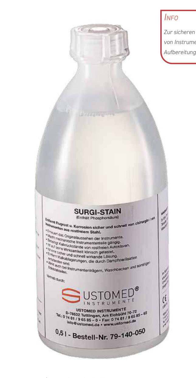 Produktfoto: SURGI-STAIN, Aufbereitungslösung, Ustomed, Art.-Nr. 79-140-050