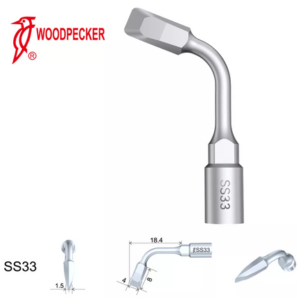 Produktfoto: Woodpecker US33 Piezo Tip - Bone Expansion Conical 2.75mm, Woodpecker