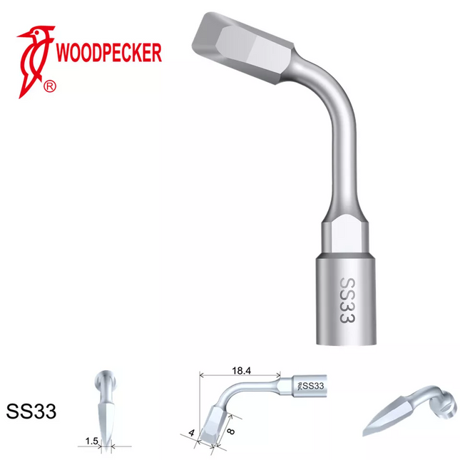 Produktfoto: Woodpecker US33 Piezo Tip - Bone Expansion Conical 2.75mm, Woodpecker