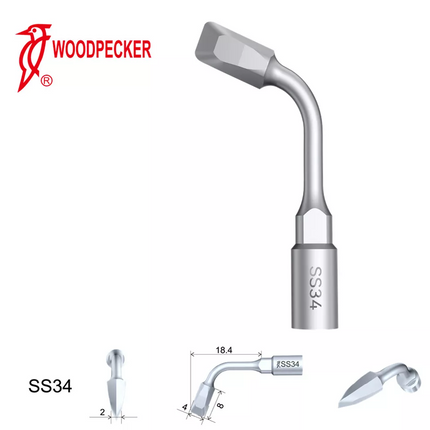 Produktfoto: Woodpecker US34 Piezo Tip - Bone Expansion Conical 3.75mm, Woodpecker