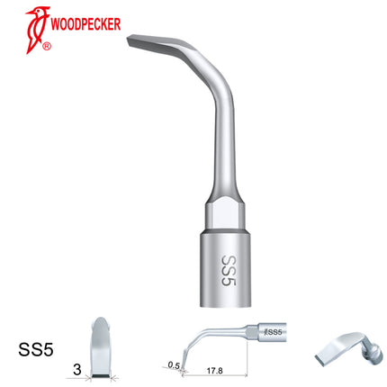 Produktfoto: Woodpecker SS5 Piezo Tip - Bone Collection (4th Gen), Woodpecker