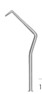 Häkchensonde,Fig.17, einendig, - SurgicMateUstomed