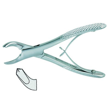 Produktfoto: Zahnzange -amerikanisch- fig 17SK, Kohler Medizintechnik, Art.-Nr. 1239