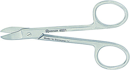 Produktfoto: Kronenschere Beebee gebogen 10,5 cm, Kohler Medizintechnik, Art.-Nr. 4021
