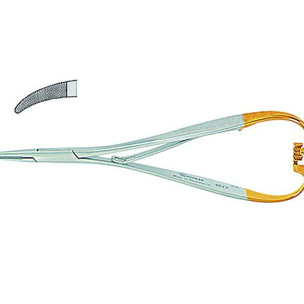 Produktfoto: TC-Nadelhalter Mathieu fein 14cm geb., Kohler Medizintechnik, Art.-Nr. 4332