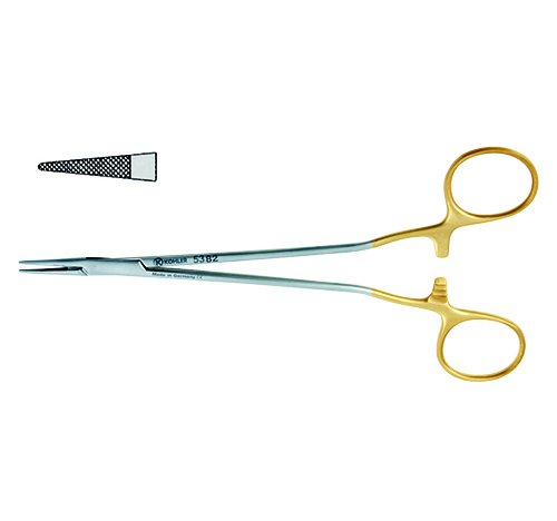 Produktfoto: TC-Nadelhalter Micro-Vascular 18 cm, Kohler Medizintechnik, Art.-Nr. 5382
