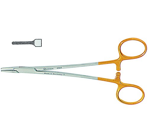 Produktfoto: TC-Nadelhalter MICRO-RYDER 13 cm, Kohler Medizintechnik, Art.-Nr. 5397
