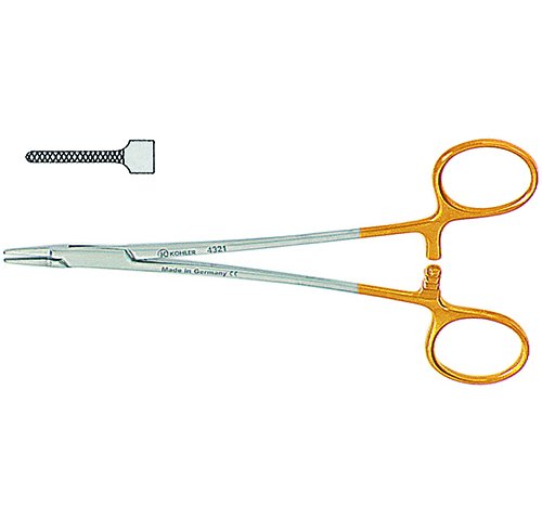 Produktfoto: TC-Nadelhalter Micro-Ryder 18 cm, Kohler Medizintechnik, Art.-Nr. 5805