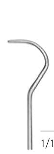 Kuhhornsonde,Fig.44, extra feine Spitze - SurgicMateUstomed