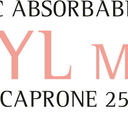 Luxcryl Monofast Logo - synthetisches resorbierbares Nahtmaterial aus Polyglecapron 25