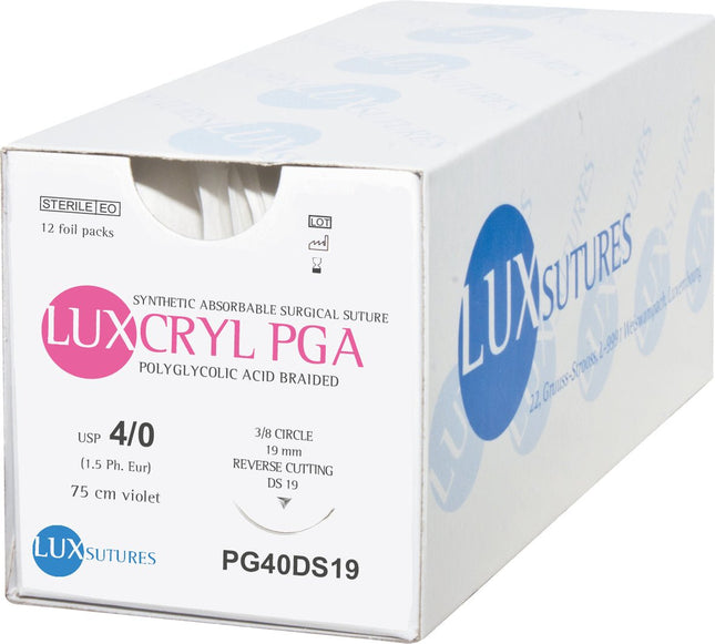 Luxcryl PGA - SurgicMateSurgicMate4/040mm75 cm