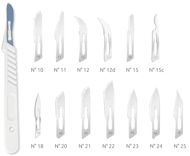 Skalpellklingen (SMI) - SurgicMateSMI A.G.10
