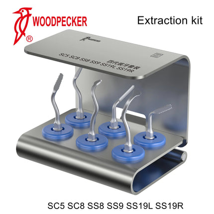 Woodpecker Exctraktion Set (SC5SC8SS8SS9SS18LSS19R) - SurgicMateWOODPECKER