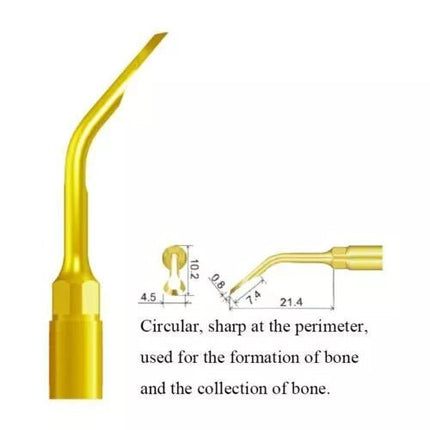 Woodpecker US4 Piezo Tip - Bone Grafting - SurgicMateWOODPECKER